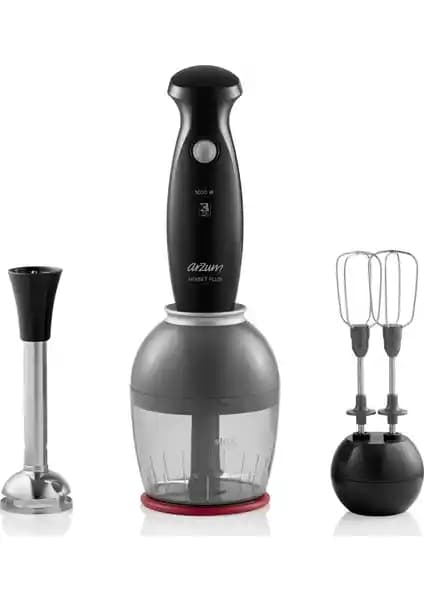 Arzum AR1117 Mixset Plus El Blender Seti: Çok Fonksiyonlu Mutfak Yardımı ve Kolay Kullanım