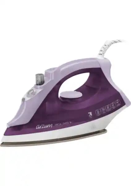 Arzum AR695 ile hızlı ısınan seramik tabanlı ütüde güçlü buhar ve kaydırma avantajları