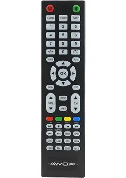 Awox Rebera Dijitsu LCD/LED TV Kumanda Serisi Analizi: Uyum ve Tuş Düzeni İnceleniyor