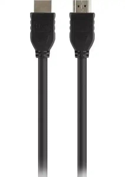 Belkin F3Y017BT3MBLK 3m HDMI 2.0 Kablo ile 4K İçin Güvenilir Ses ve Görüntü Deneyimi