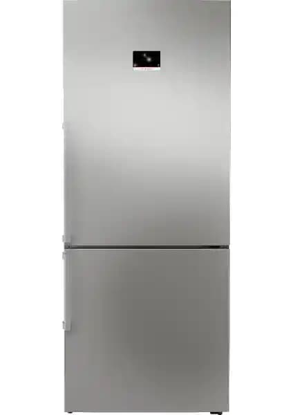 Bosch KGP76AIC0N Serie 8 C Enerji Sınıfı Alttan Donduruculu Buzdolabı, İnox Kaplama