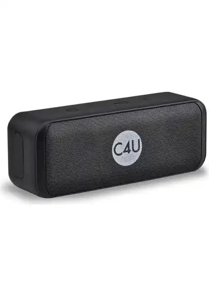Case 4U BHX20 Bluetooth Hoparlör: 10W Stereo Ses ve IPX7 Dayanıklılık, Siyah