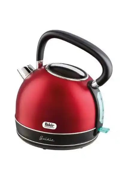 Fakir Goldie Kırmızı Su Isıtıcısı: Estetik Tasarım ve Hızlı Isıtma Özellikleri