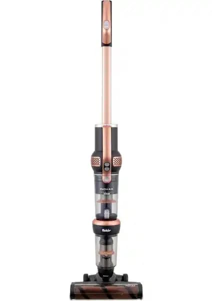Fakir Inovax 2 in 1 UV-C LED Işıklı Dikey Şarjlı Kablosuz Süpürge, HEPA Filtreli