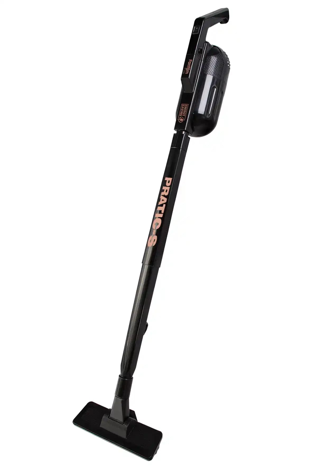 Fantom Pratıc-S P1200 Toz Torbasız Dikey Süpürge Siyah: 500 W Güçlü Emiş ve Dar Aralık Ucu