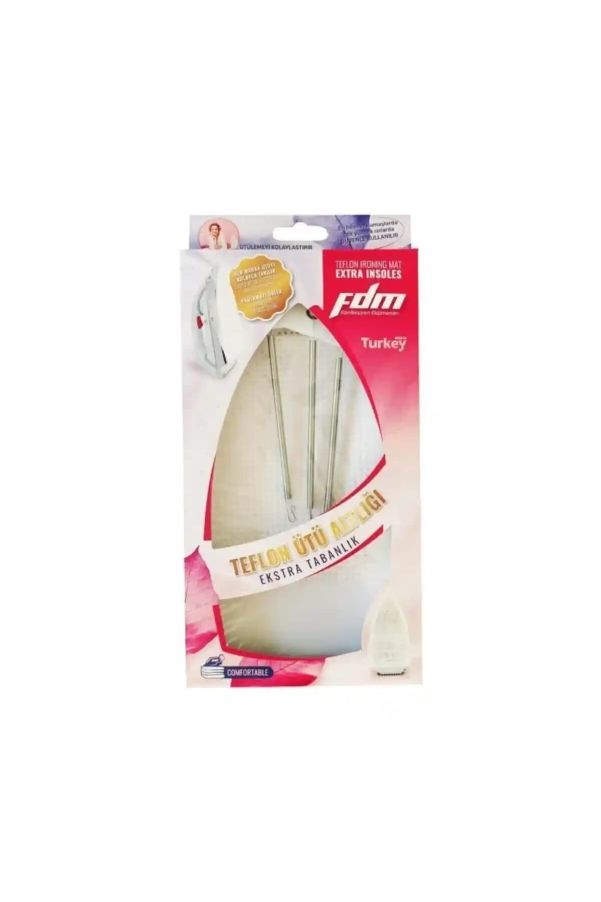 FDM Yanmaz Yapışmaz Ütü Altlığı: Isıya Dayanıklı, Parlama Önleyici ve Kumaş Koruma