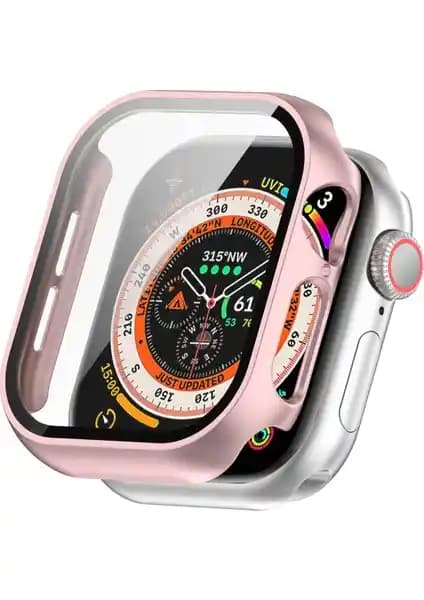 Fibaks 360 Derece Kılıf ve Ekran Koruyucu - Apple Watch Series 11/10 42mm için Tam Kapsama