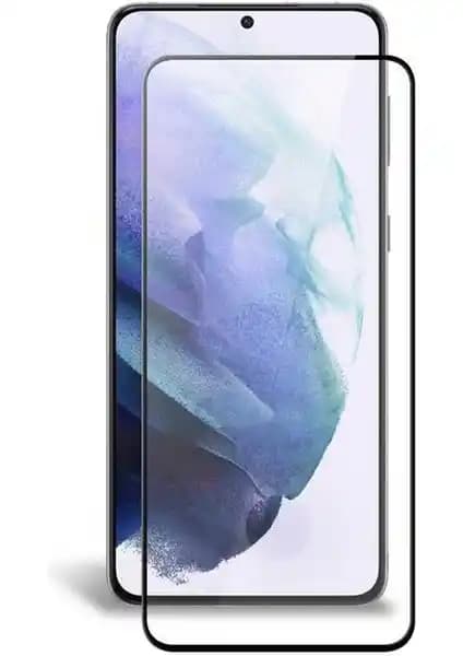 Fibaks Galaxy S21 Plus için Mat Tam Ekran Koruyucu: Esnek, Kavisli Kenarlı, 9H Sertlikli Koruma