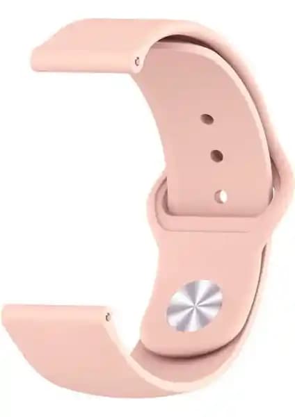 Fibaks Silikon Kordon Samsung Galaxy Watch 5 44mm için Delikli Ayarlı Tasarım