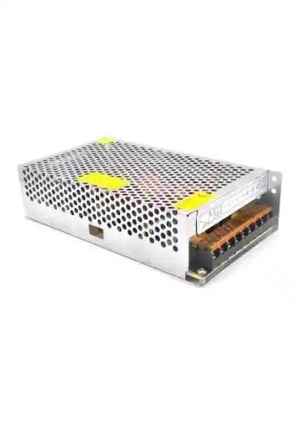 Hi Port HP-1510 Endüstriyel Metal Kasa 12VDC 10A Sabit Güç Kaynağı LED Projeler için Endüstriyel LED güç kaynağı HP-1510