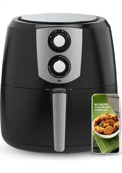 Kumtel Fastfryer XXL 8,5 L Yağsız Fritöz ile Geniş Porsiyonlarda Sağlıklı, Kolay Pişirme