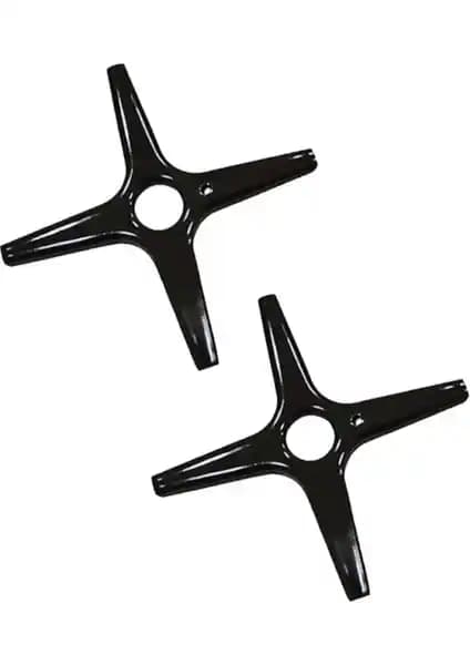 Kumtel Ocak Küçültücü Cezvelik Siyah Emaye: İki Adet Cezve İçeren Set, Şık ve Dayanıklı Tasarım