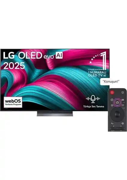 LG OLED evo 83 inç TV ile dev ekranda derin kontrast ve akıllı 4K deneyimi özellikleri