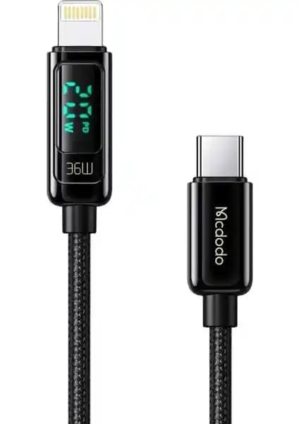Mcdodo CA-8810: Type-C'den Lightning'a Hızlı Şarj ve Veri Aktarımı 20W/36W PD Desteği