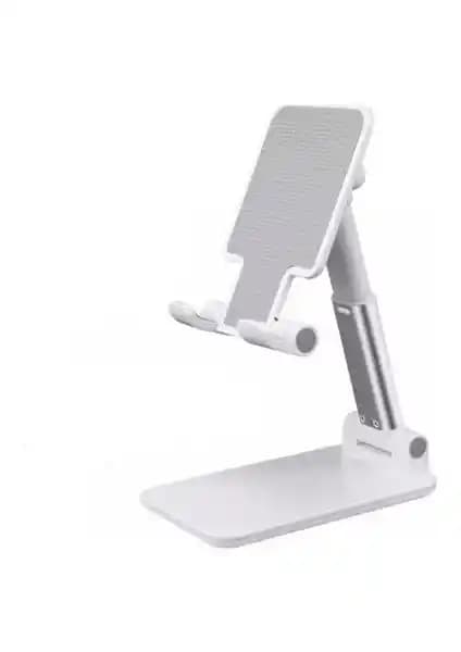 Mi7a Masaüstü Katlanabilir Tablet ve Telefon Tutucu Aynalı: Ayarlanabilir, Kaymaz ve Taşınabilir