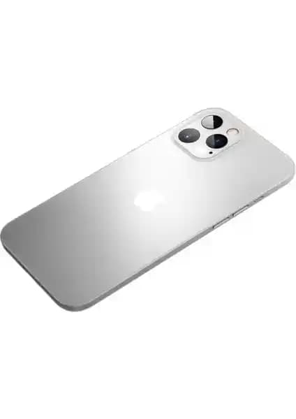 MobaxAksesuar 0.3 mm Ultra İnce Şeffaf Hayalet Kapak - iPhone 13 Pro Max İçin