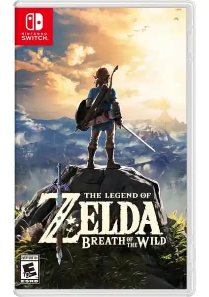 Nintendo Switch için The Legend of Zelda: Breath of the Wild – Açık Dünya Oyunu