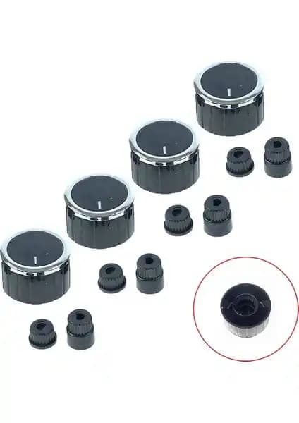 Parmis Arçelik SÜ0019 Düğme Takımı: Ankastre Set Üstü Ocak İçin Uyumlu Değişim Parçası