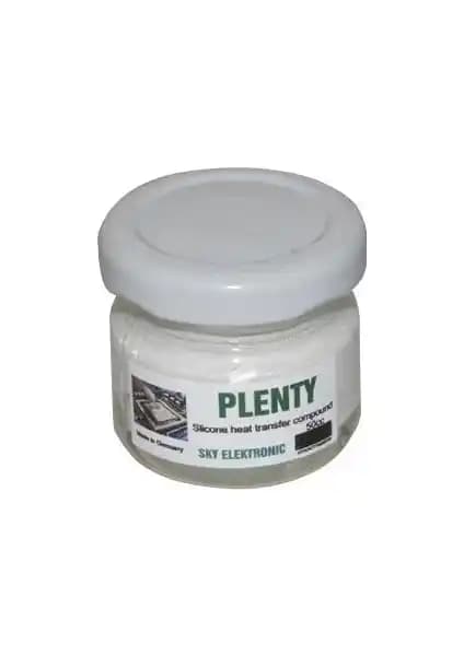 Plenty 50g Termal Macun: Silikon Tabanlı, Metal Oksit Dolgulu Termal Arayüz Malzemesi