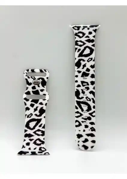 PSGT silikon kordon Apple Watch 38-41 mm için konforlu ve renkli uyumlu kayış