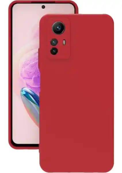 Redmi Note 12S için kamera korumalı silikon TPU arka kapak kılıfı, güçlendirilmiş köşeler