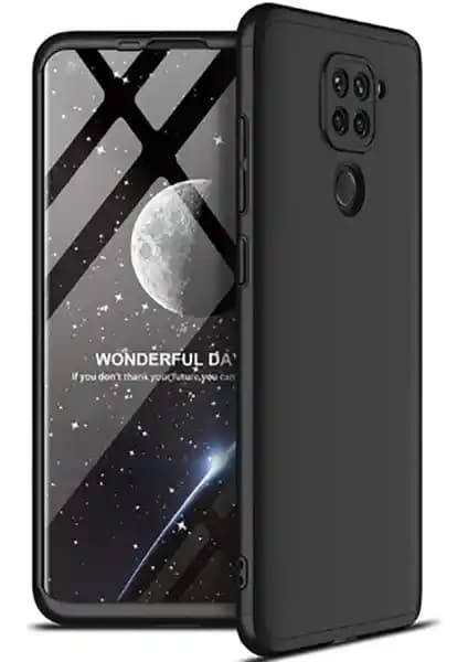 Redmi Note 9 için KNY 3 Parça 360 Zore Ays Kapak ile Şık ve Güvenli Koruma