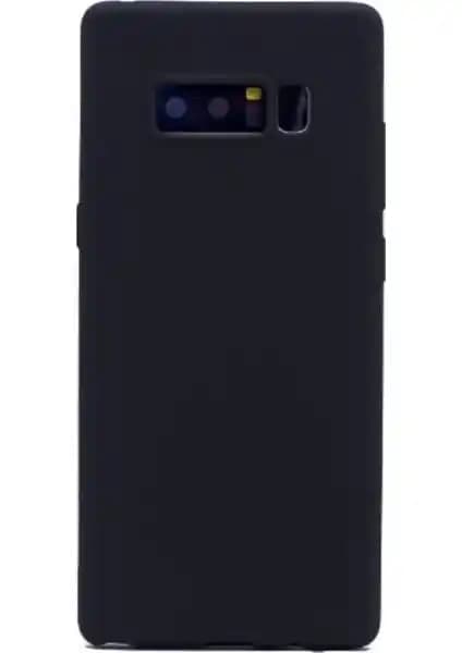 Tekno Grup Note8 için Mat Siyah Silikon Kılıf - Ultra İnce ve Darbe Emici Arka Kapak