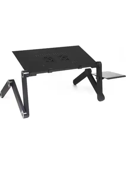 TriLine Portatif Katlanabilir Laptop Sehpası – Ergonomik ve Isı Yönetimli Tasarım