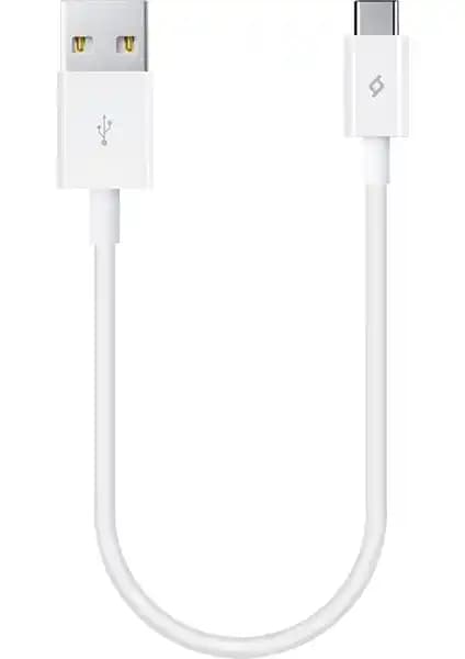 Ttec MiniCable Type-C Beyaz 30 cm: USB-C Veri ve Şarj Kablosu, Resmi Distribütör Garantisi