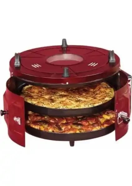 Uğur Yuvarlak Davul Fırın 32 Litre: Emaye İç Hazne ve Elektroturbo Özellikli Tasarım