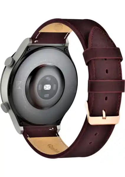 Vagave 22mm Hakiki Deri Kordon: Huawei Watch 46mm için El İşçiliği ve 10 Saniyelik Değişim İncelemesi