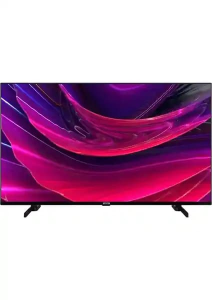 Vestel 43UA9600 — 43 inç 4K Android Smart LED TV; ince çerçeve, dahili uydu alıcısı
