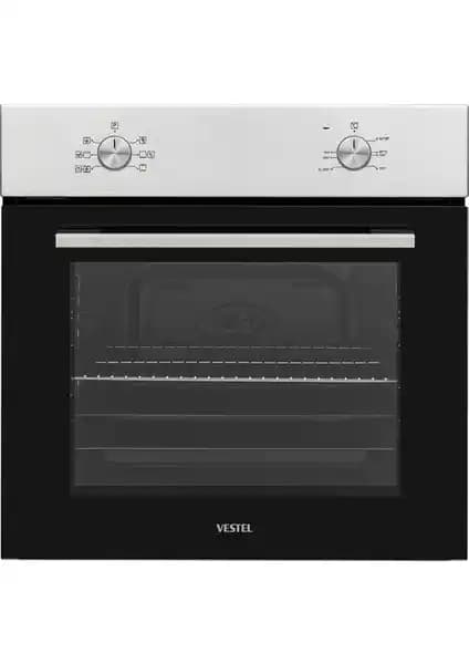 Vestel AF-5661 Yx Ankastre Fırın: 40 L kapasite, Türkiye üretimi ve paslanmaz çelik kaplama