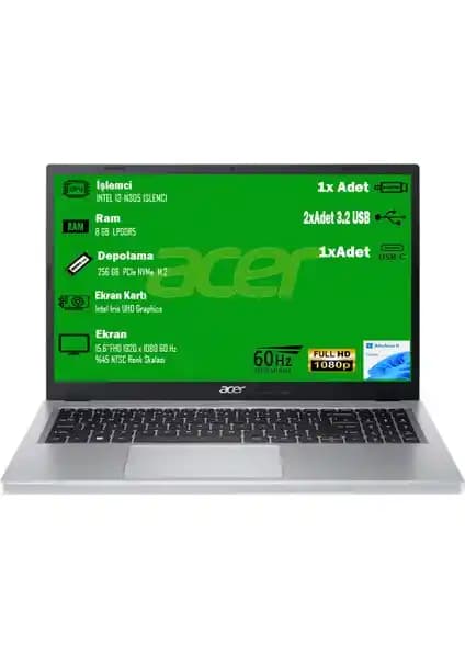 Acer Aspire 3 ve Lenovo Ideapad 3 Dizüstü Bilgisayarlarının Detaylı Karşılaştırması