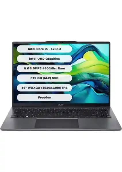Acer Aspire Lite AL16-51P-580H ve MSI Modern 15 B12MO-624XTR Karşılaştırması