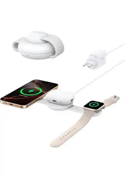 Anker UFO MagGo Kablosuz Şarj Cihazı: Hızlı ve Şık Taşınabilir Şarj Çözümü