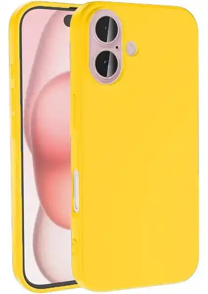 Apple iPhone 16 için şık ve dayanıklı Vendas Zore LSR Lansman Kılıf ve Ekran Koruyucu