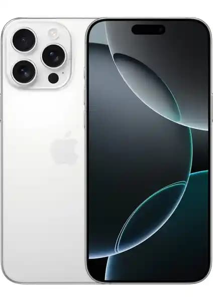 Apple iPhone 16 Pro Max 512GB Beyaz İncelikli Tasarım ve Üstün Kamera Özellikleri