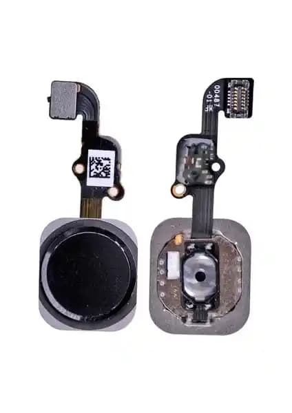 Apple iPhone 6s için Siyah Home Tuşu Yedek Parça Uygun ve Dayanıklı Çözüm