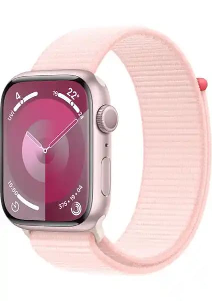 Apple Watch Seri 9 GPS 45MM Pembe Alüminyum Kasa Spor Loop Akıllı Saat Özellikleri ve Kullanıcı Yorumları