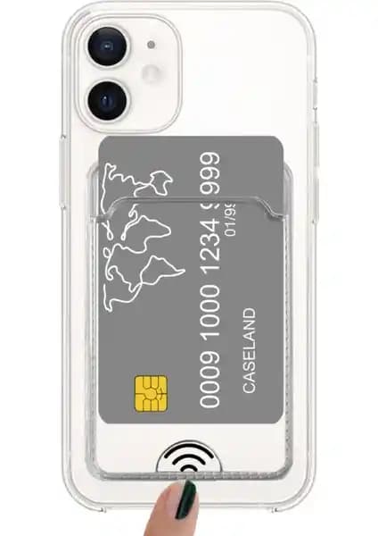 Bilişim Akademi iPhone 11 Şeffaf Kartlıklı Köşe Koruma Silikon Kılıfı İnce ve Dayanıklı Koruma Çözümü