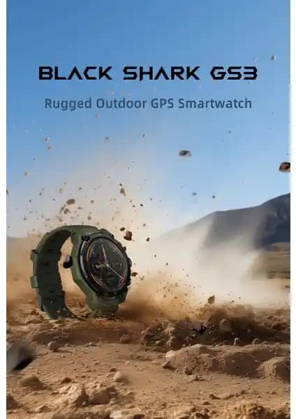 Black Shark GS3 Xiaomi Outdoor GPS Akıllı Saat İnceleme ve Kullanıcı Yorumları