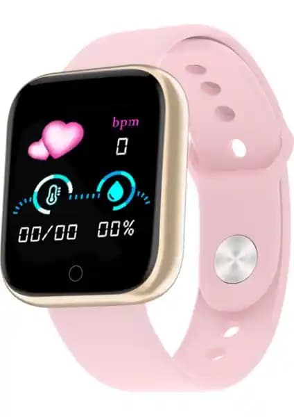 Buyfun Y68 1,44 inç IPS Dokunmatik Ekranlı Akıllı Spor Bilekliği Günlük Takip Uygulamaları