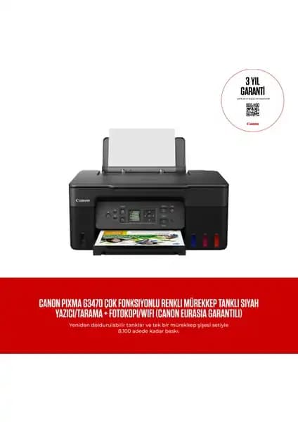 Canon PIXMA G3470 ve Epson Ecotank L3252 Karşılaştırması: Hangi Yazıcı Sizin İçin Uygun 1