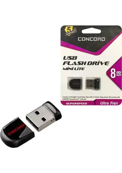 Concord 8GB ve Hikvision 64GB USB Flash Bellek Karşılaştırması