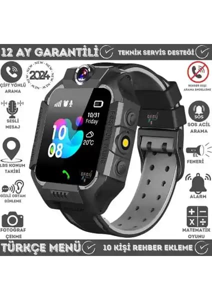 Ekmek Teknem Q500 Çocuk Takip Saati Güvenlik ve Teknoloji Özellikleri