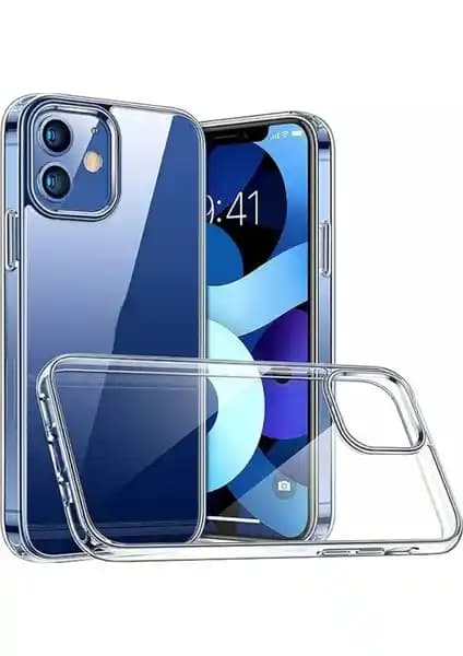 Fibaks Apple iPhone 12 Kılıfı Şeffaf ve İnce Tasarım ile Maksimum Koruma Sağlar