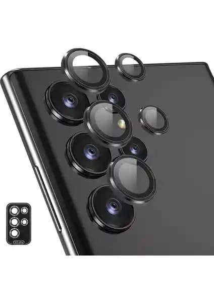 Fibaks Galaxy S23 Ultra Kamera Lens Koruyucu: Yüksek Dayanıklılık ve Şık Tasarım