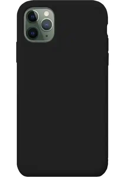 FitCase Nano Lansman Siyah Silikon Kılıf iPhone 11 için Şık ve Koruyucu Tasarım