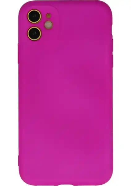 Fuşya Renkli Nano Silikon iPhone 11 Kılıfı: Şıklık ve Koruma Bir Arada